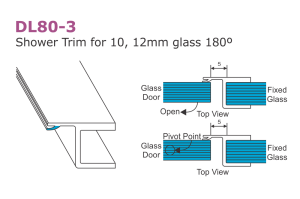 DLC - DL80-3 Shower Trim